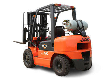 JACによっては1.8トンLPGのフォークリフトの高性能の低い放出が座ります サプライヤー