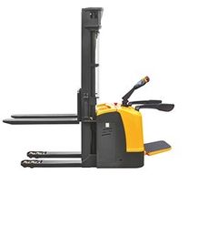 倉庫1.2トンの乗車の電気スタッカーのトラックの狭いところの通路のフォークリフトのSteplessの速度制御の交流1200Kg サプライヤー
