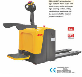 中国 2000KG積載量、任意色の組置き活字電気パレット ジャック 輸出国